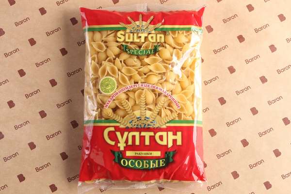 Макароны ракушки «Султан», 400 г