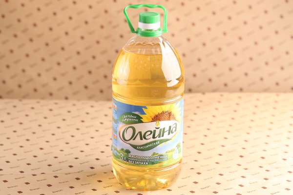 Подсолнечное и оливковое масло