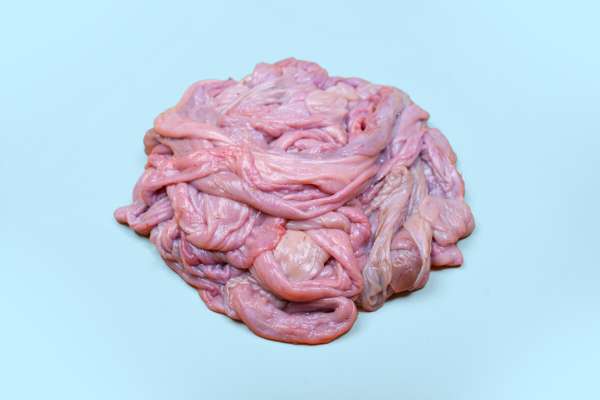 Черева свиная неочищенная пласт зам., 15 кг