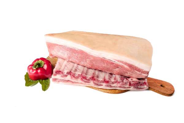 Ребра со шкурой мясные свинина