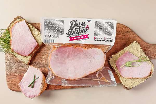 Окорок свиной в/к, 450 г