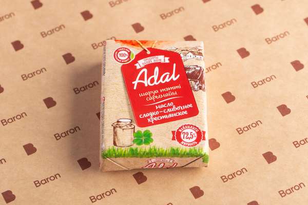 Масло сливочное 72,5% Adal, 180 г