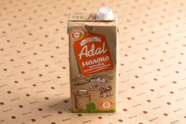 Молоко 6% Adal, 925 мл
