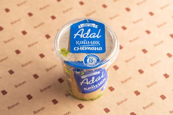 Сметана 15% Adal, 380 г