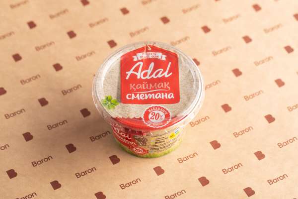 Сметана 20% Adal, 180 г