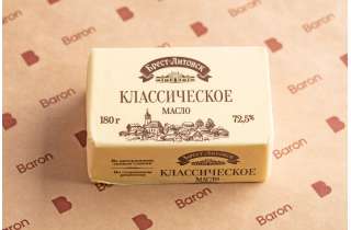 Масло классическое «Брест-Литовск» 72,5%, 180 г ✱