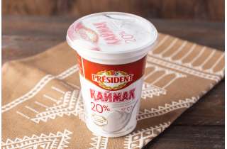Сметана President 20%, 400 г
