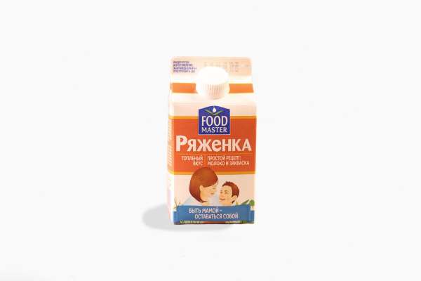 Ряженка Food Master, 0.450 л