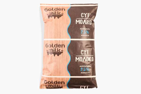 Молоко 2.5% Golden Milk, 0.9 л