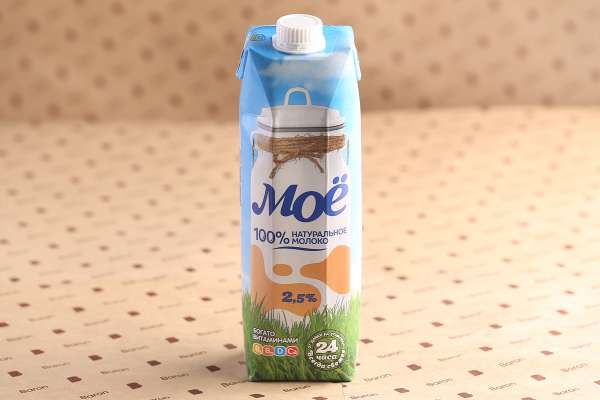 Молоко 2,5% «Мое», 950 мл ✱