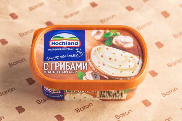 Плавленый сыр с грибами Hochland, 200 г