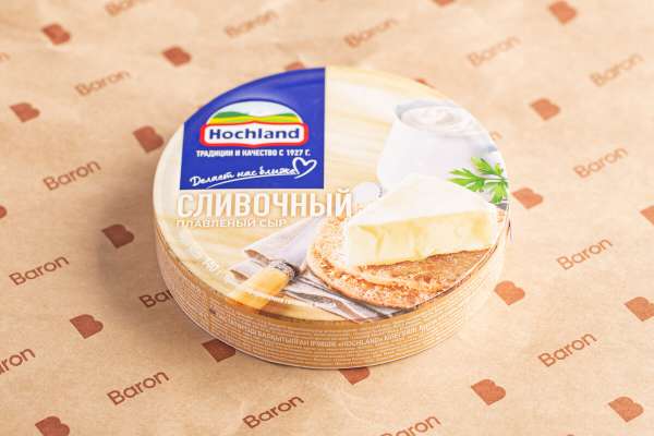 Плавленый сыр сливочный Hochland, 140 г