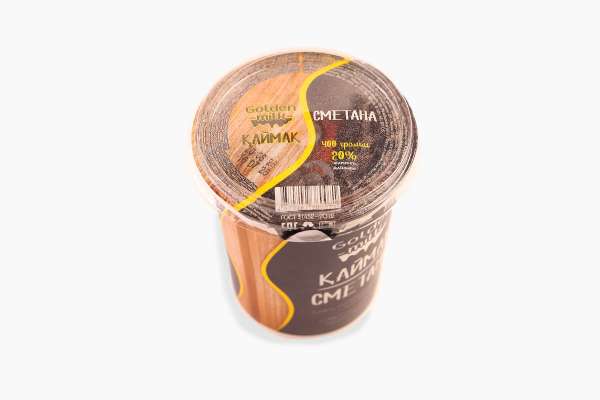 Сметана Golden Milk 20%, 400 г