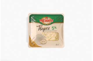 Творог President 5%, 200 г