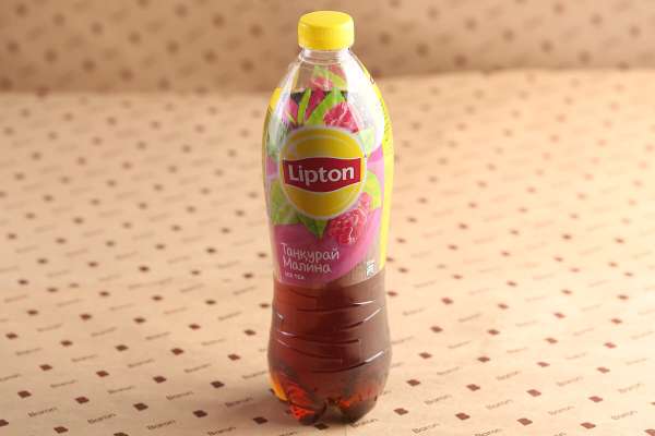 Чай черный малина Lipton, 1 л