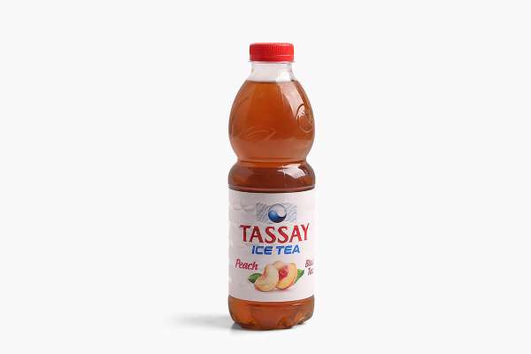 Черный чай со вкусом персика Tassay, 1 л 