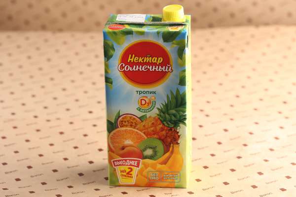 Сок тропик «Нектар Солнечный», 1.9 л