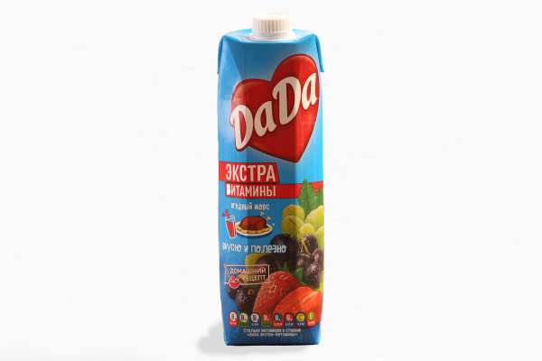 Сок ягодный морс DaDa, 0.95 л