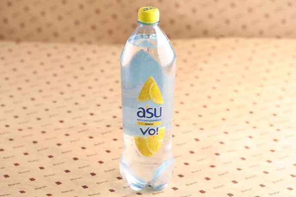 Вода негазированная лимон ASU, 1 л