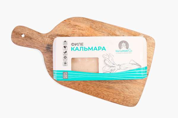 Филе кальмар командорский замороженный, 600 г