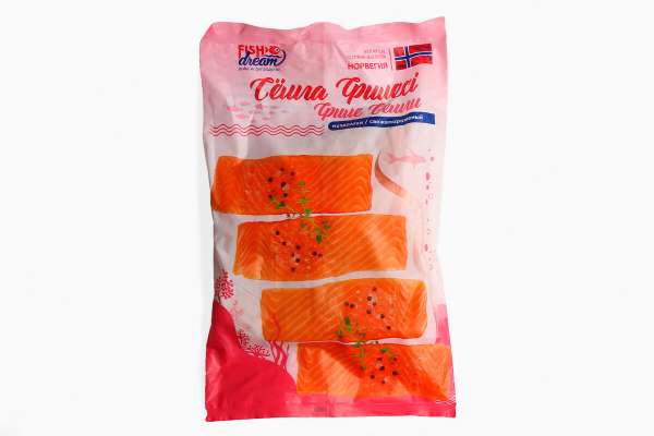Филе семги свежемороженое Fish Dream
