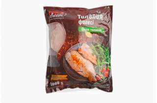 Филе тилапии замороженное, 1 кг