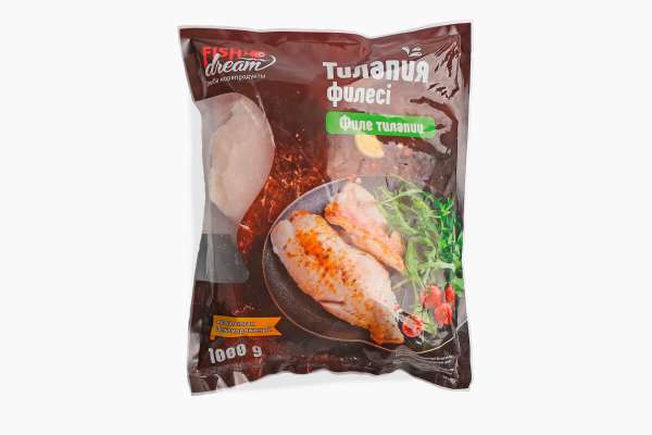 Филе тилапии замороженное, 1 кг