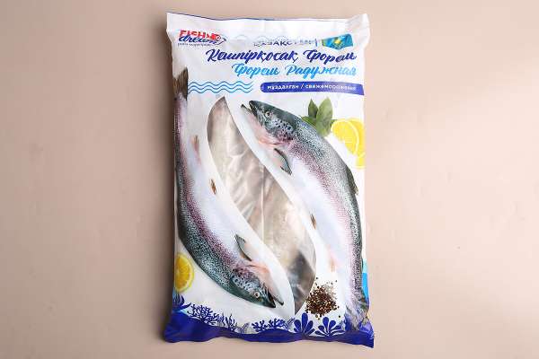 Форель порционная замороженная, 1 кг