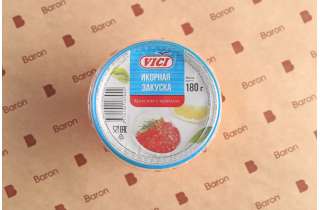 Икорная закуска красная с кремом Vici, 180 г