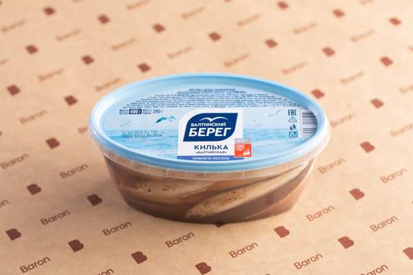 Килька балтийская пряного посола «Балтийский Берег», 400 г