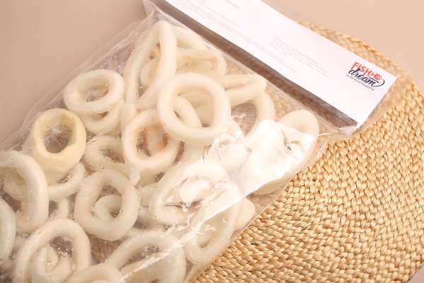 Кольца кальмара замороженные, 1кг