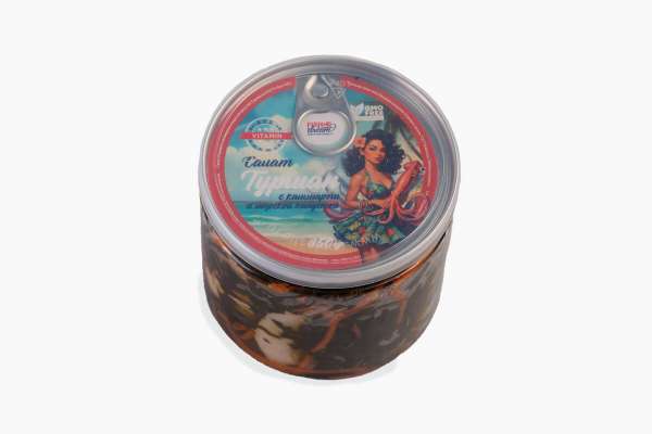 Салат из морской капусты и кальмаром Fish Dream, 350 г
