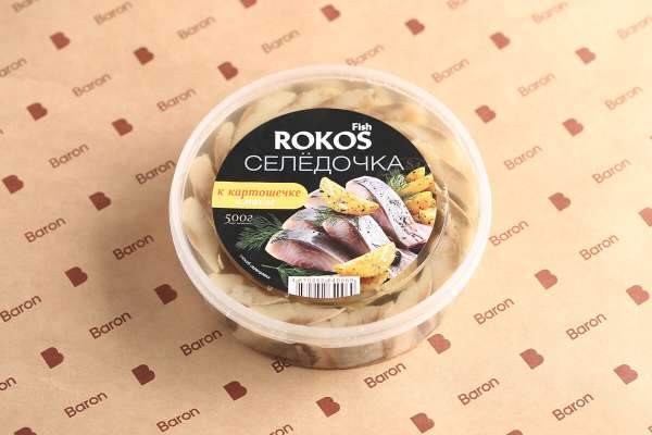 Сельдь к картошечке в масле Rokos, 500 г
