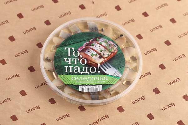 Сельдь норвежская в масле «То, что надо», 150 г