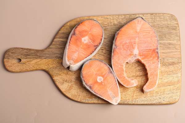 Семга замороженная стейками