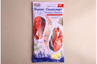 Стейки форели замороженные, 700 г