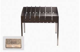 Мангал сборный и 6 шампуров Boyscout, 500 мм