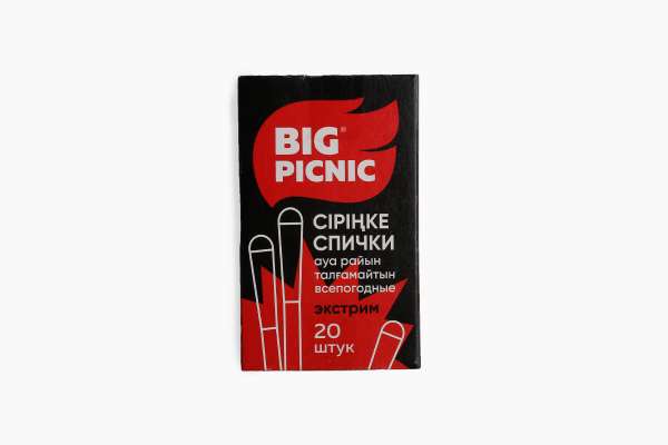 Спички охотничьи Big Picnic, 20 шт