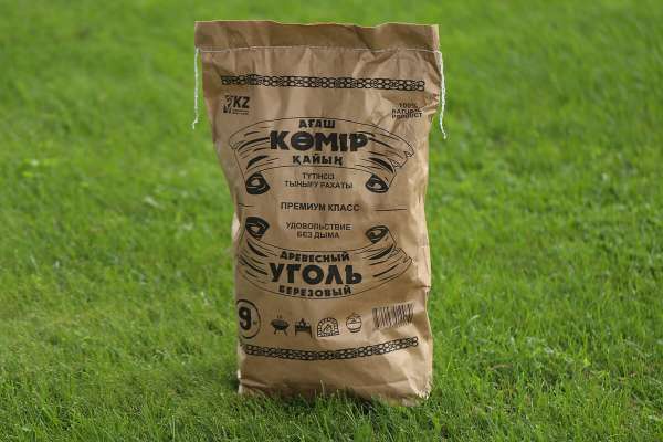 Уголь березовый, 9 кг