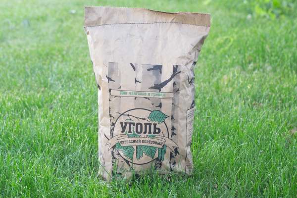 Уголь древесный березовый, 3 кг