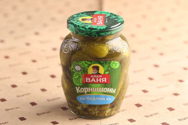 Корнишоны по-берлински «Дядя Ваня», 350 г