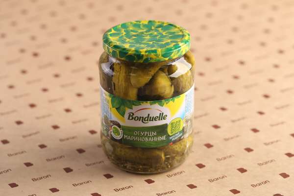Огурцы маринованные Bonduelle, 720 мл