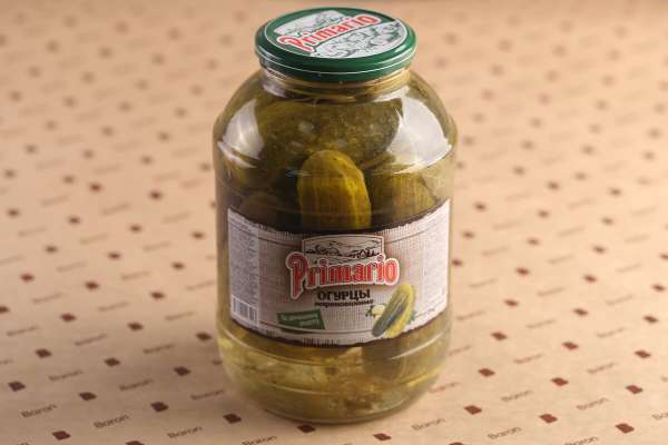 Огурцы маринованные Primario, 2 кг