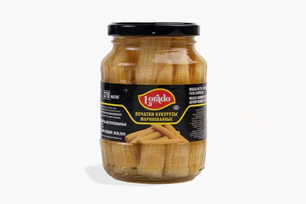 Початки кукурузы маринованные Lorado, 370 мл