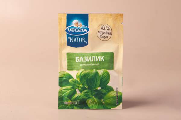 Базилик измельченный Vegeta Natur, 8 г