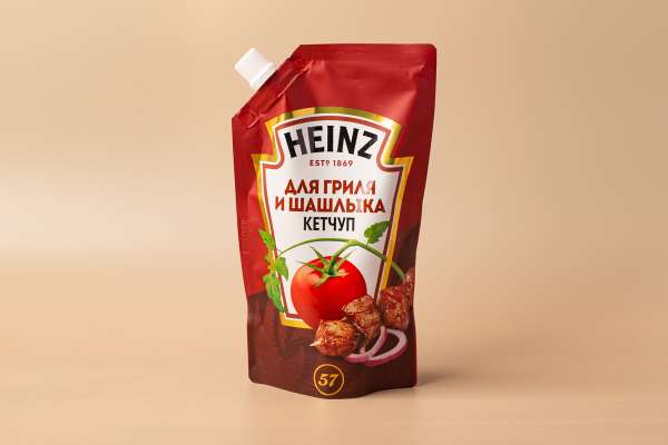 Кетчуп томатный для гриля и шашлыка Heinz, 320 г