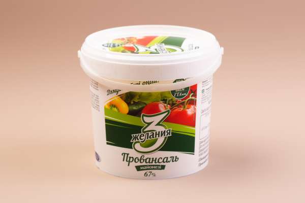 Майонез «3 желания» Провансаль 50.5%, 800 г
