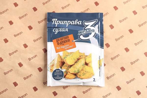 Приправа для картошки по-деревенски «3 желания», 25 г