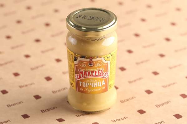Горчица русская «Махеевъ», 190 г