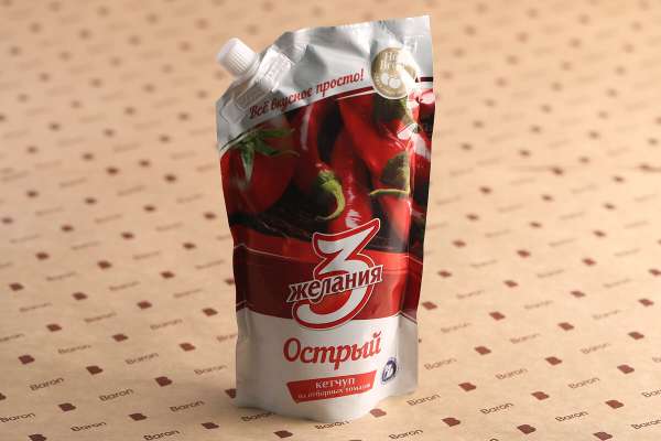 Кетчуп острый «3 желания», 450 г